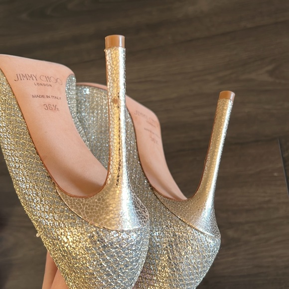 Jimmy choo light gold heels - Picture 4 of 15